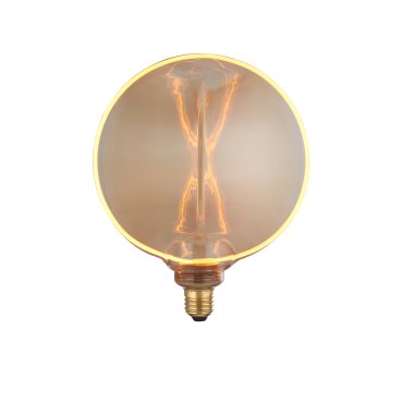Searchlight LED-Glühbirne - 18,8 x 11,5 x 23,1 cm - E27 - 4W dimmbar - 1800K - amber