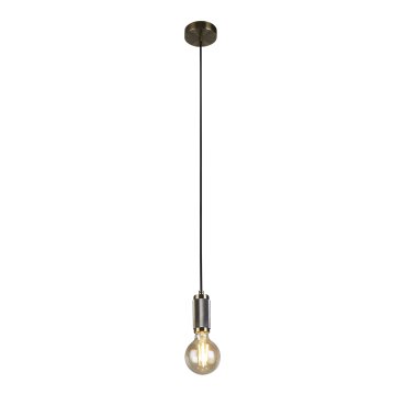 Searchlight - Hängeleuchte - Ø 10 x 300 cm - Messing und Gold