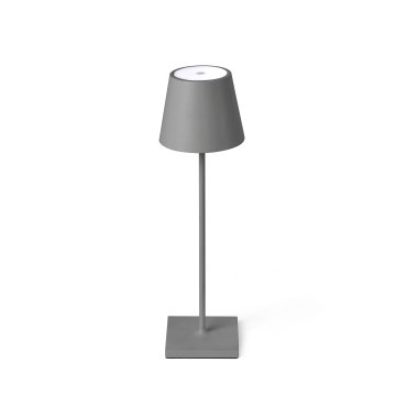 Faro TOC - tragbare Lampen - Ø 11 x 38 cm - 2W dimmbare LED inkl - IP54 - grau