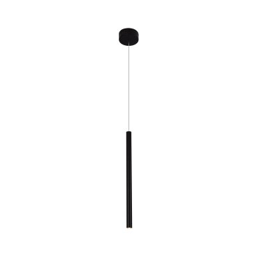 Maxlight Organic - Hängeleuchte - Ø 2,5 x 190 cm - 1W LED inkl - schwarz
