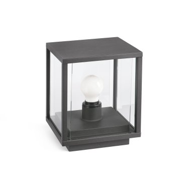 Faro Nala - Sockelleuchte - 20 x 18 x 22 cm - IP54 - dunkelgrau
