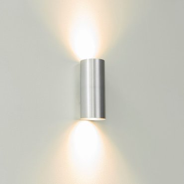 Artdelight Roulo2 - Wandleuchte - Ø 6,5 x 15,4 cm - Aluminium