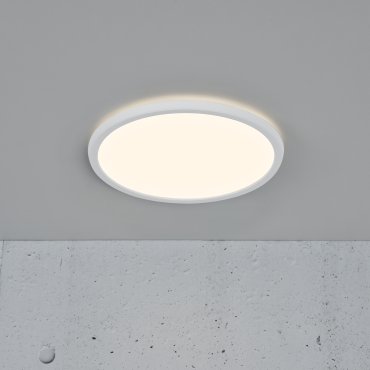 Nordlux Oja - Deckenleuchte - Ø 29,4 x 2,3 cm - 3 Stufen Dimmer (3000K-4000K) - 18W LED inkl. - weiß