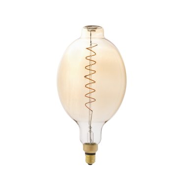 Faro LED-Glühlampe - Ø 16 x 39 cm - E27 - 8W dimmbar - 2000K - bernsteinfarben