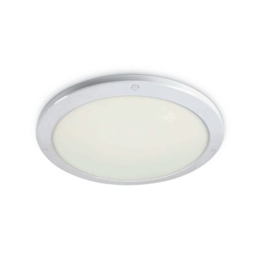 ONE Light Ultra Slim LED Panel Plafo - Deckenleuchte - Ø 45 x 1,8 cm - 38W LED inkl. - IP40 - weiß - warmweiße Lichtfarbe