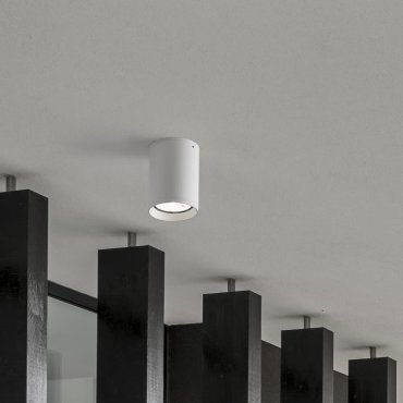 Nova Luce Dara - Außen-Deckenleuchte - Ø 8 x 11 cm - 9W LED inkl. - IP54 - Sand Weiß