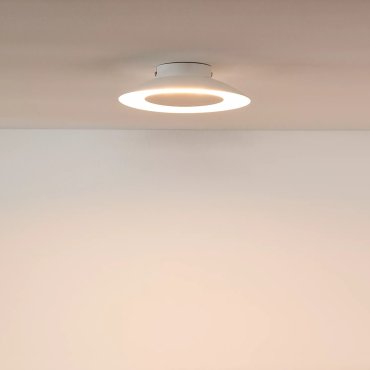 Lucide Foskal - Deckenleuchte - Ø 21,5 x 5,2cm - 6W LED inkl - weiß