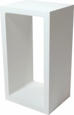 Artdelight Corridor - Tischleuchte - 18,2 x 10 x 8 cm - 3 Stufen Dimmer - 6W LED inkl - IP40 - weiß