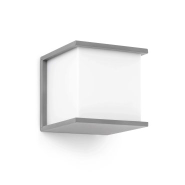 Faro Kubick - Wandleuchte - 16,5 x 16,5 x 16,5 cm - IP44 - grau
