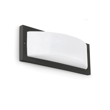 Faro Mol - Wandleuchte - 34,8 x 13,7 x 11,3 cm - IP44 - dunkelgrau