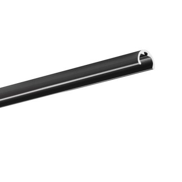 KLUS PIKO-O - Profil - Ø 1,05 cm - schwarz eloxiert