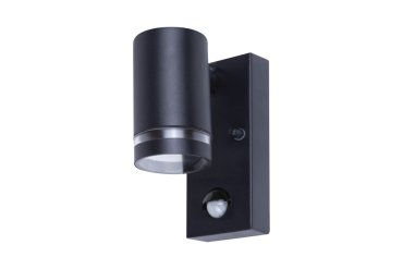 Integral LED Malaga – außenwandleuchte mit bewegungsmelder – 6,8 x 11,6 x 14,9 cm – IP54 – schwarz