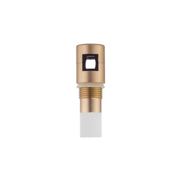 Nova Luce Spok - Leuchte für Magnetprofilsystem - Ø 3 x 9,2 cm - 5W LED inkl. - satiniert gold