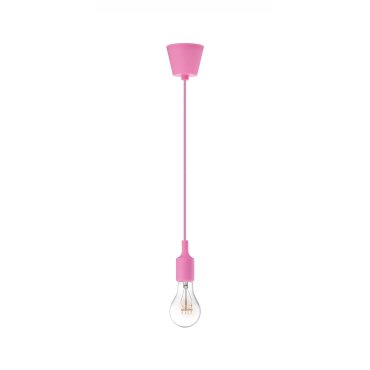 Nova Luce Swing - Hängeleuchte - Ø 4,5 x 100 cm - rosa