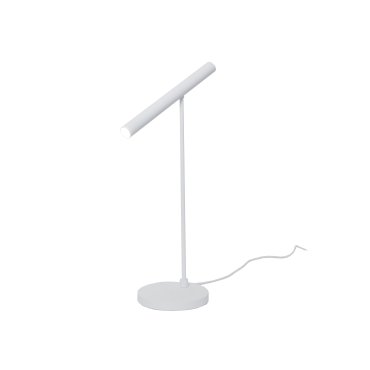 Artdelight Harper - Tischleuchte mit Bewegungsmelder - 14 x 14 x 52,5 cm - 6W dimmbare LED inkl - weiß