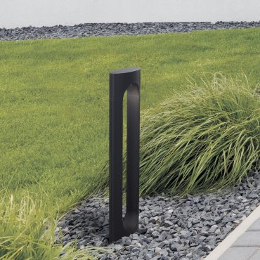 Nova Luce Portal - Gartenleuchte - 17,8 x 65 x 6,9 cm - 14W LED inkl. - IP54 - dunkel anthrazit