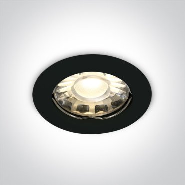 ONE Light Classic MR16 - Einbaustrahler - Ø 76 mm, Ø 63 mm Einbaugröße - schwarz