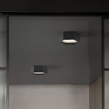 Nova Luce Samba - deckenleuchte - 25 x 10 cm - 10W LED inkl. - sand schwarz