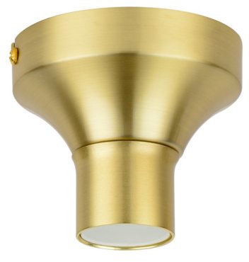 Artdelight Multi – deckenleuchte – Ø 10 x 8,5 cm – mattes gold