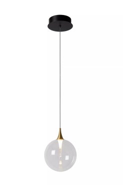 Lucide Gisela - Hängeleuchte - Ø 16 x 150 cm - 5W LED inkl - transparent