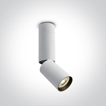 ONE Light Decorative Directional Spots - Aufbaustrahler 1L - Ø 5,8 x 13,5 cm - weiß