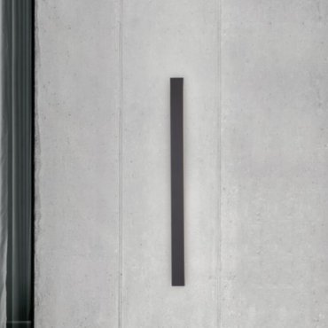Nova Luce Colby - 5 x 4,2 x 80 cm - 29W LED inkl. - sand ­schwarz