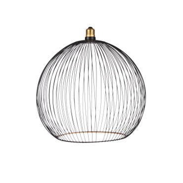 Segula Floating Globe Filo LED - Ø 30 cm - E27 - 6W dimmbar - 2200K - schwarz