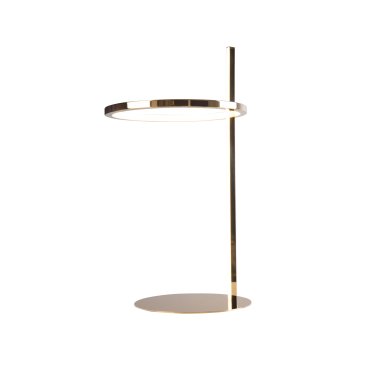 Maxlight Lozanna - Tischleuchte - Ø 30 x 55 cm - 14W LED inkl - gold