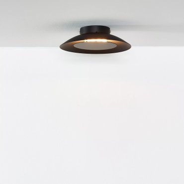 Lucide Foskal - Deckenleuchte - Ø 21,5 x 5,2 cm - 6W LED inkl - schwarz