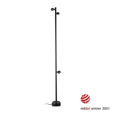 Faro Brot - Gartenleuchte - Ø 16 x 180 cm - 10W LED inkl. - IP65 - schwarz