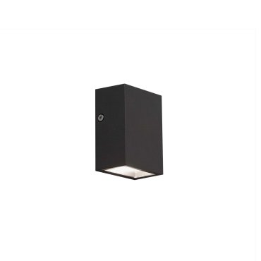 Faro Canon - Wandleuchte - 6 x 4 x 8,5 cm - 4W LED inkl. - IP44 - dunkelgrau