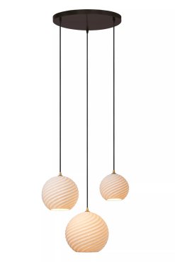 Lucide Bina - Hängeleuchte 3L - Ø 40 x 155 cm - weiß