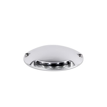 Faro Keenan - Wandleuchte - Ø 7 x 1,5 cm - 0,5W LED inkl. - IP67 - Nickel