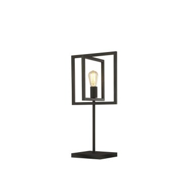 Searchlight Plaza - Tischleuchte - 30 x 25 x 61 cm - mattschwarz