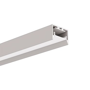 KLUS Giza-ll-zmg - LED-Profil - 3,12 x 2,16 cm - silber eloxiert