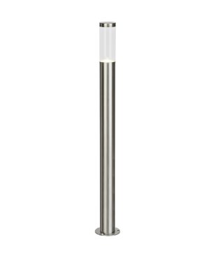 Brilliant Bergen - Gartenleuchte - Ø 6 x 80cm - 4W LED inkl - IP44 - Edelstahl
