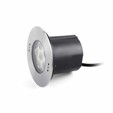 Faro Edel - LED-UnterwasserSearchlight - Ø 180 mm, Ø 156 mm Einbaumaß - 18W LED inkl. - IP68 - Edelstahl mattiert