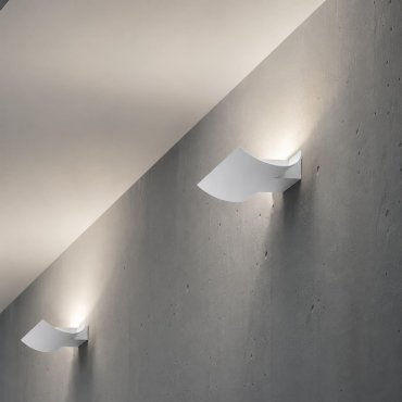 VK Lighting Cape - Wandleuchte für den Außenbereich - 19,4 x 30 x 4,3 cm - 10W LED inkl. - IP65 - Weiß