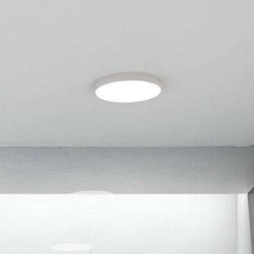 Nordlux Sóller 17 - deckenleuchte - Ø 17,9 x 2,5 cm - 9,5W dimmbar LED inkl. -  IP44 - weiß