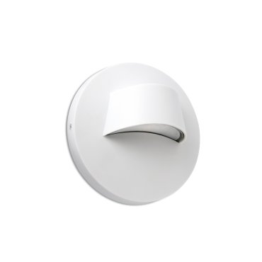 Faro Brow - Wandleuchte - Ø 12 x 7 cm - 3W LED inkl - IP44 - matt weiß