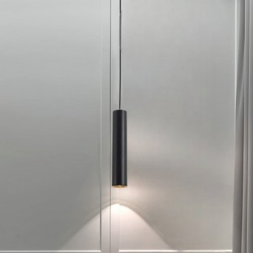 Nova Luce Gia - Pendelleuchte - Ø 6 x 170 cm - schwarz