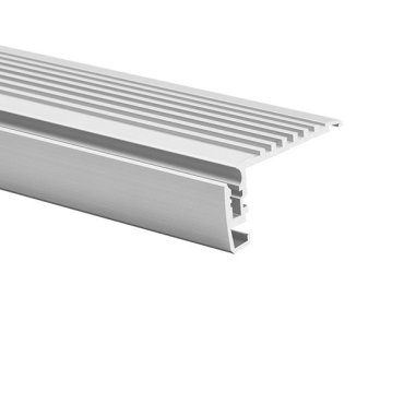 KLUS STEKO - LED-Profil - 4,3 x 2,2 cm - silber eloxiert