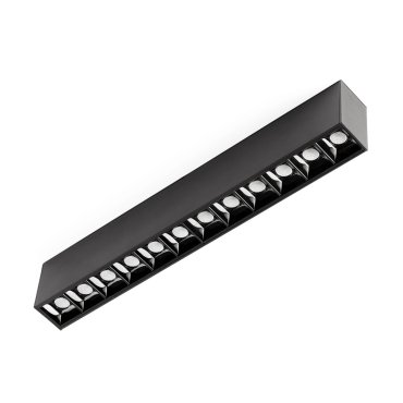 Faro Neso Point-12 - Leuchte für Magnetschiene - 32 x 1,3 x 2,2 cm - 16W DALI dimmbare LED inkl. - schwarz