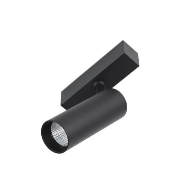 Faro Neso Hole - Magnetischer Schienenspot - 5 x 11 x 14 cm - 10W LED warmweiß (3000K)incl - 18° Abstrahlwinkel - schwarz