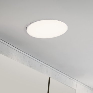 Nova Luce Perfect Profile Trimless - Einbaustrahler - Ø 600 mm, 670 mm Einbaumaß - 40W dimmbare LED inkl. - 3000K - weiß