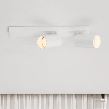 Nova Luce Zelos - Aufbaustrahler 2L - 35 x 13,7 x 6 cm - Sand Weiß