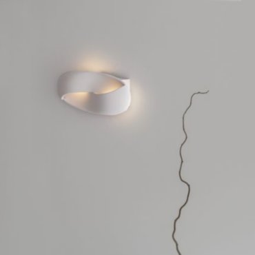 Nova Luce Infinity - wandleuchte - 28,2 x 9 x 11 cm - 6W LED inkl. - weiß
