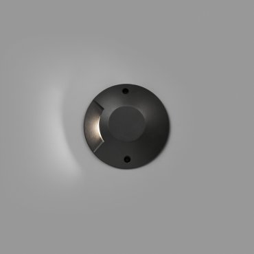 Faro Loth - Wandleuchte - Ø 20 x 4,2 cm - 6W LED inkl. - IP67 - mattschwarz