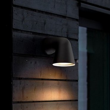 Nordlux Front Single - Außenwandleuchte - 11,8 x 15,6 cm - IP44 - schwarz