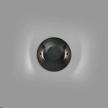 Faro Loth - Wandleuchte - Ø 20 x 4,2 cm - 12W LED inkl. - IP67 - mattschwarz